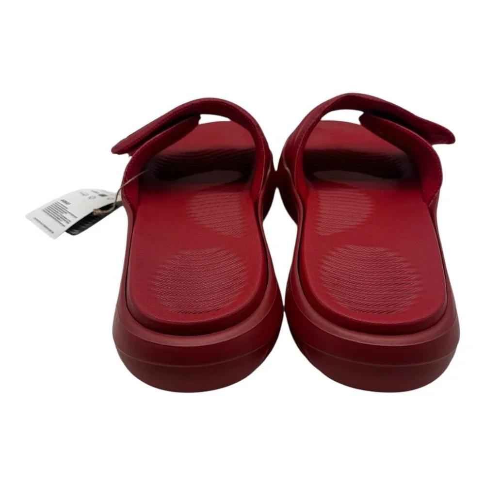 Adidas Alphabounce Slide‎ 2.0 Texas Tech Red Raiders Sandals Mens Sz 13 JI2527